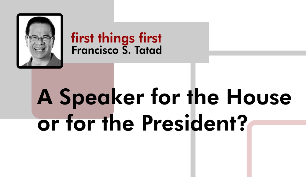 A Speaker for the House or for the President?