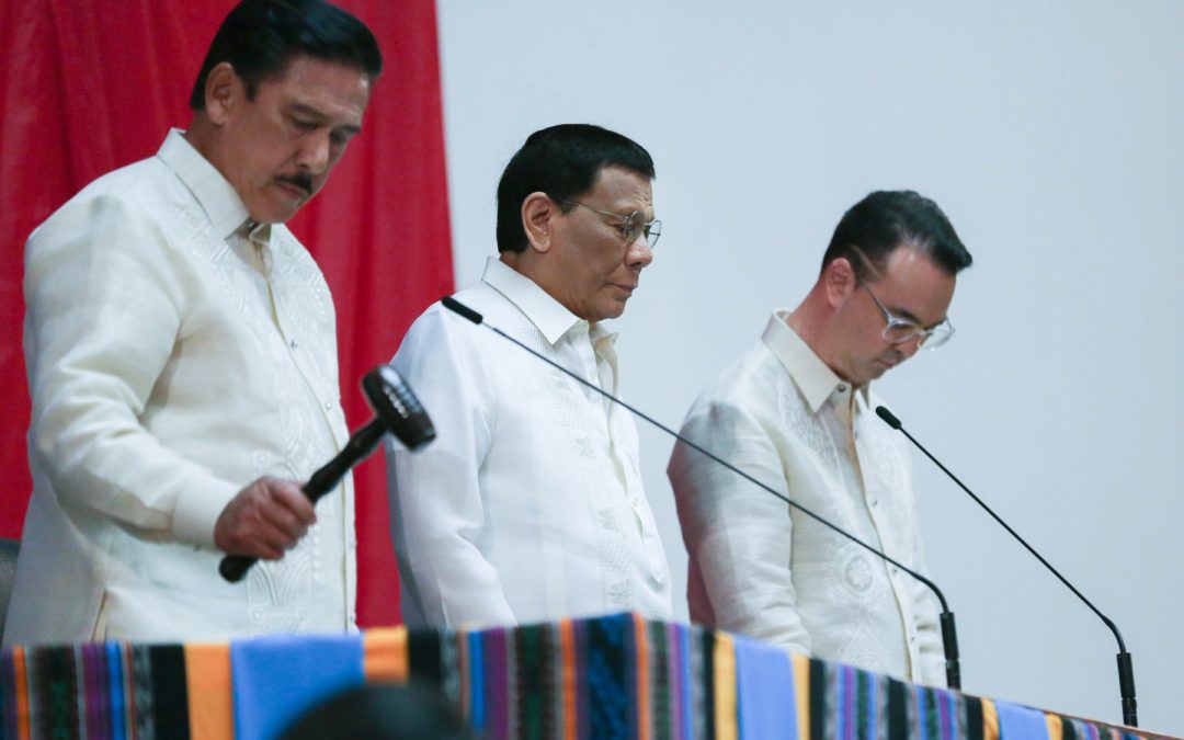Duterte on federalism: ‘I’m out of it’