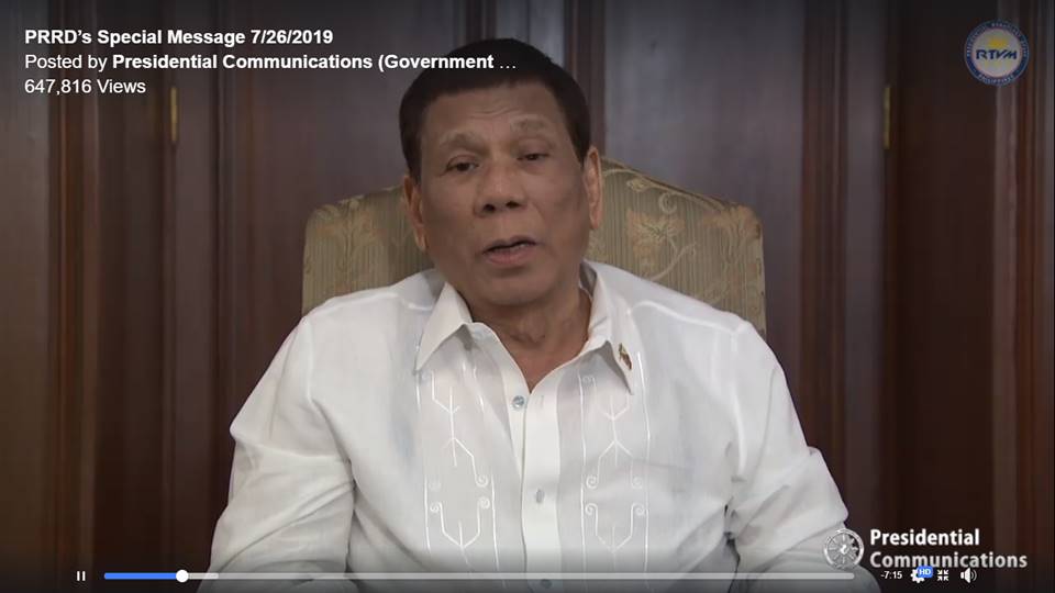 Duterte lifts suspension of PCSO gambling operations