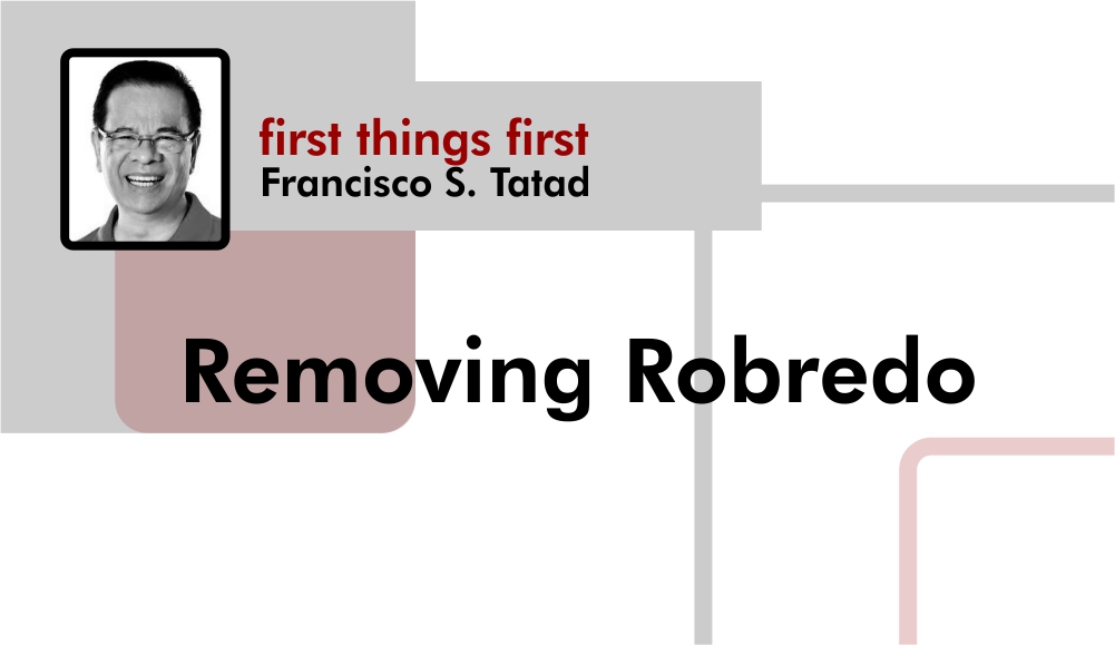 Removing Robredo