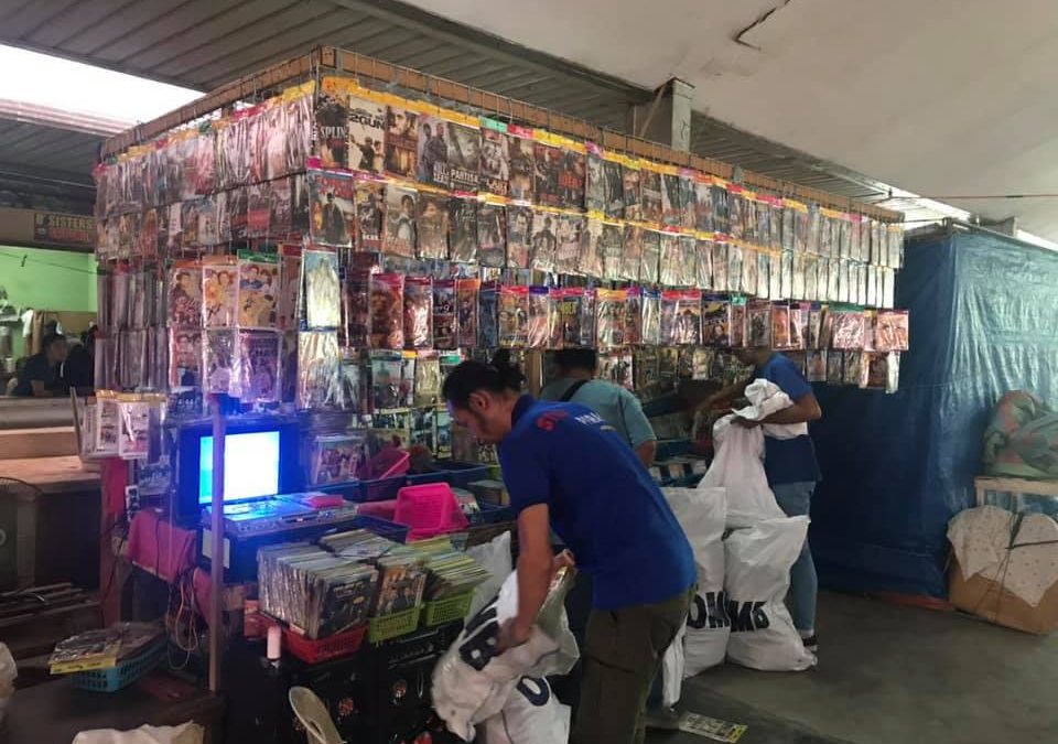 P37 million worth of pirated DVDs/CDs seized at GenSan public market