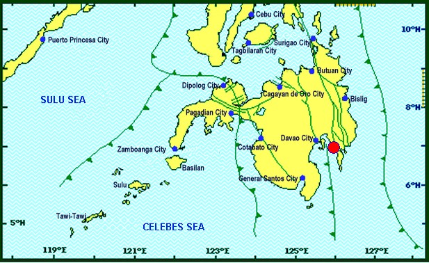 4.2 quake rocks Davao Oriental