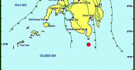 4.7 magnitude quake rocks Sarangani