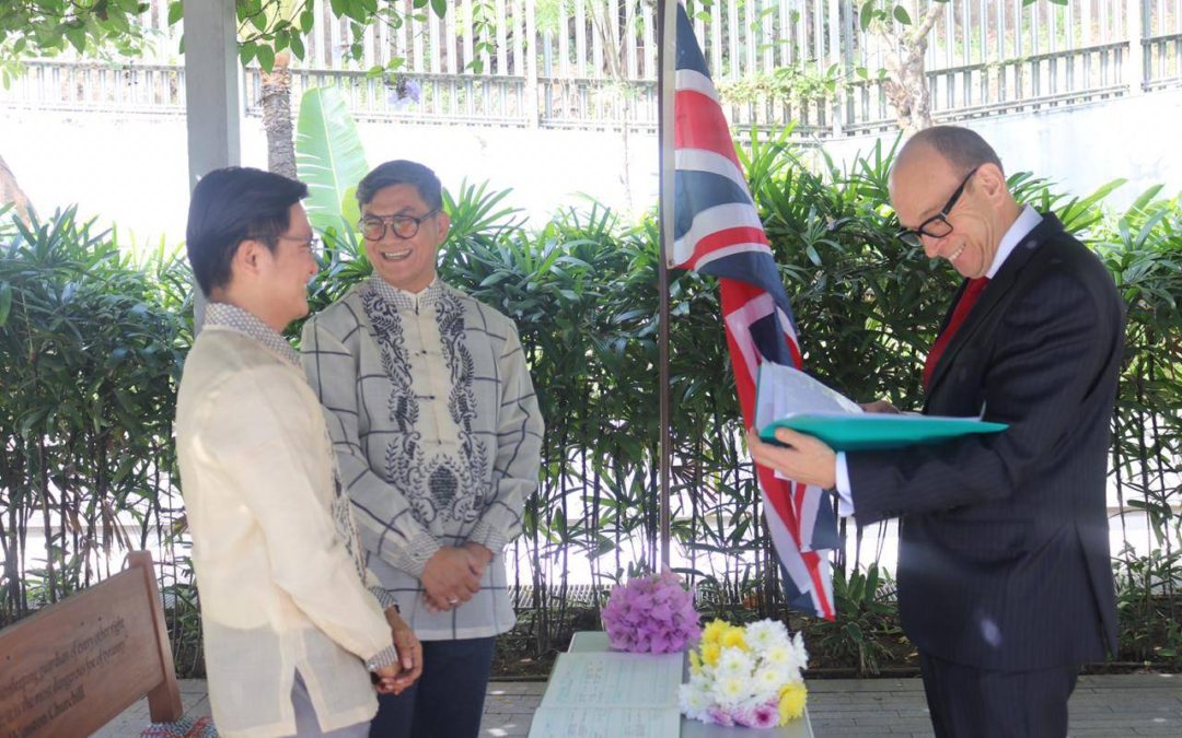 UK envoy officiates same-sex wedding at BGC embassy