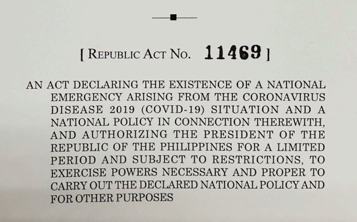 FULL TEXT: Bill granting extra powers to Duterte breezes through Congress