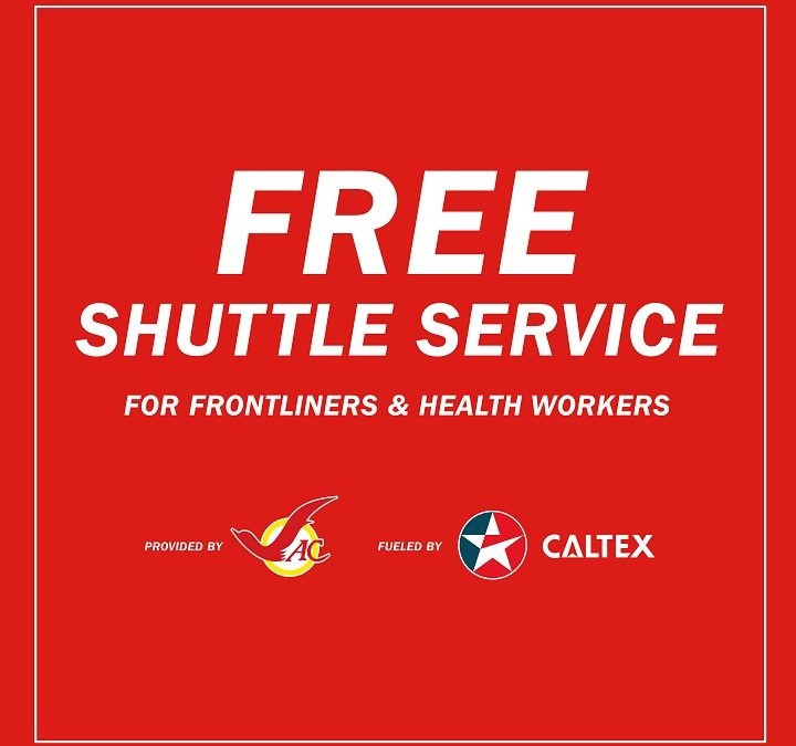 Petroleum and bus companies provide free shuttle services to COVID-19 frontliners