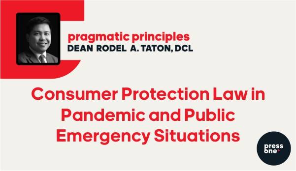 The consumer protection law during pandemics and public emergencies