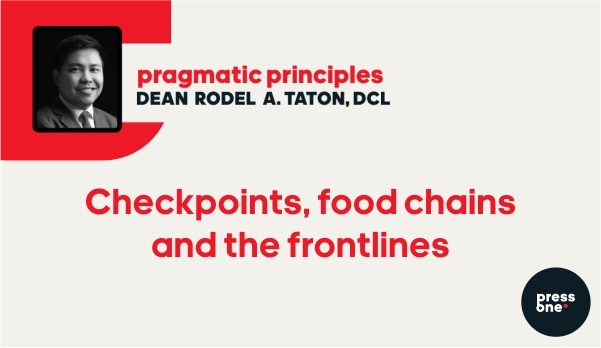 Checkpoints, food chains and the frontlines