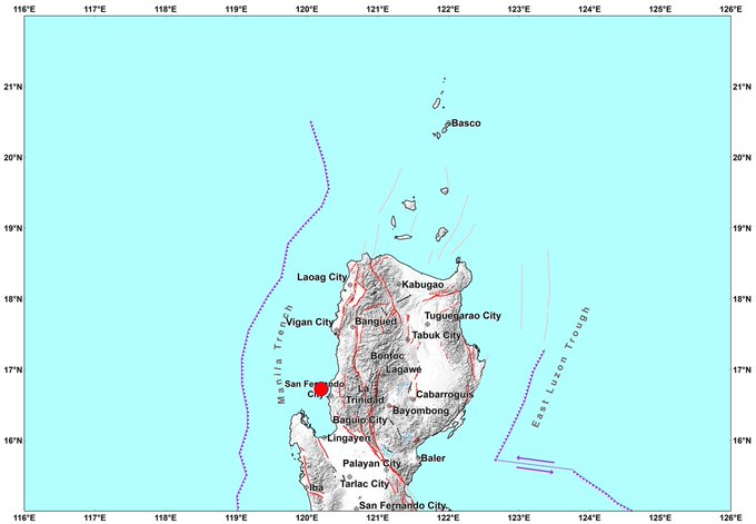 Magnitude 5.2 quake strikes La Union
