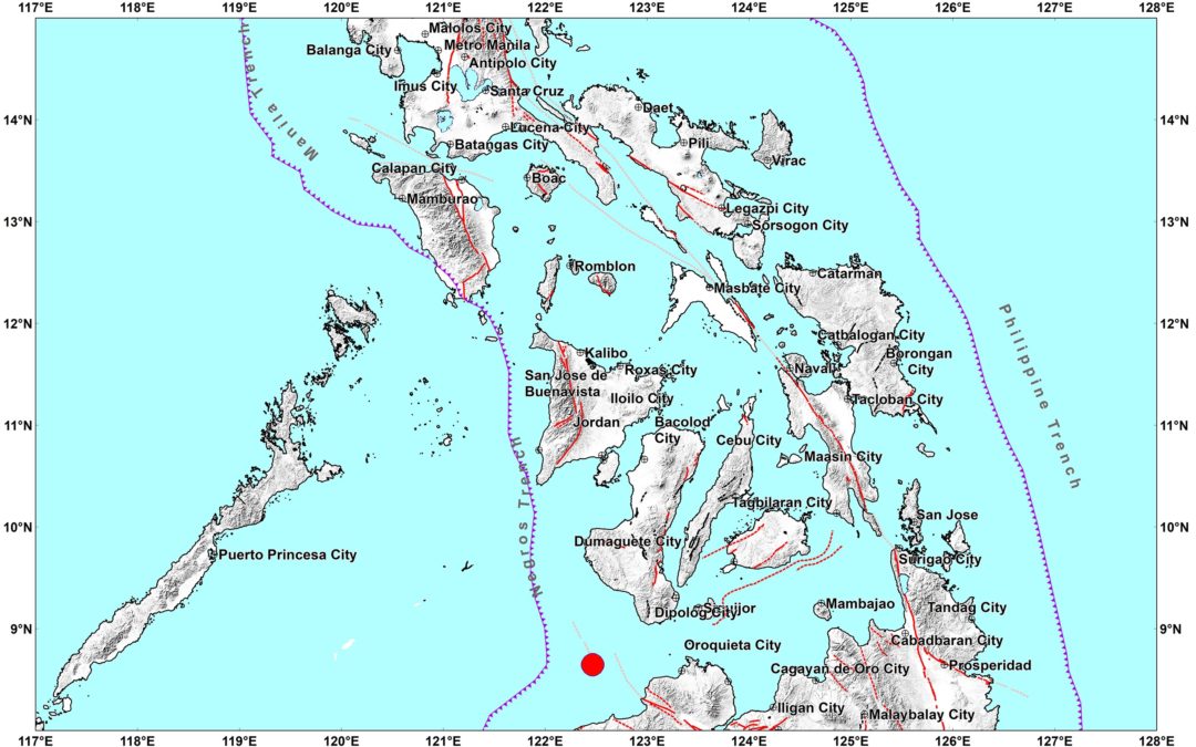 4.8 magnitude quake jolts Zamboanga del Norte
