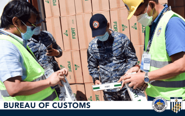 P107M worth of smuggled cigarettes intercepted at Davao port