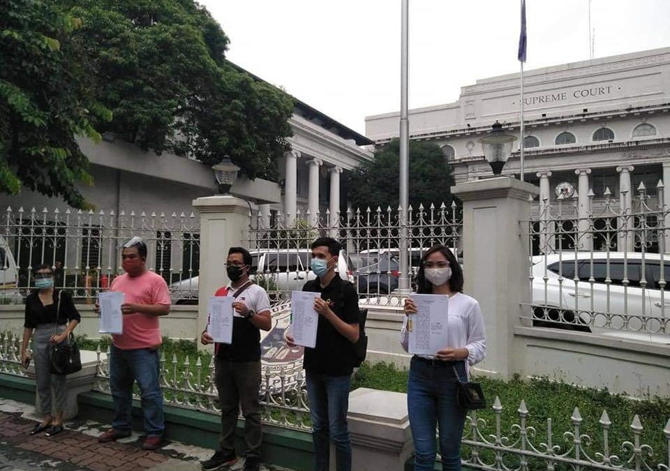 Youth leaders file 29th petition against Anti-Terrorism Law