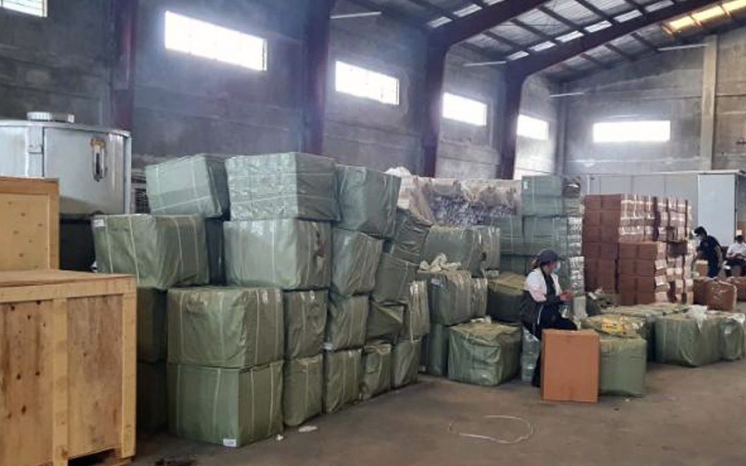 Customs intercepts P80m worth of smuggled cigarettes and face masks