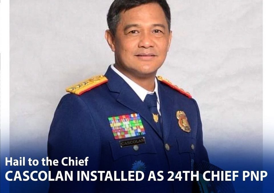 Palace expects new PNP chief Cascolan to rid police force of corruption