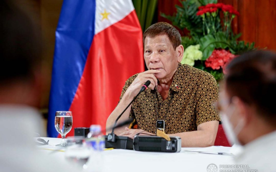 Duterte willing to take first Sinovac shot but not in public—Palace