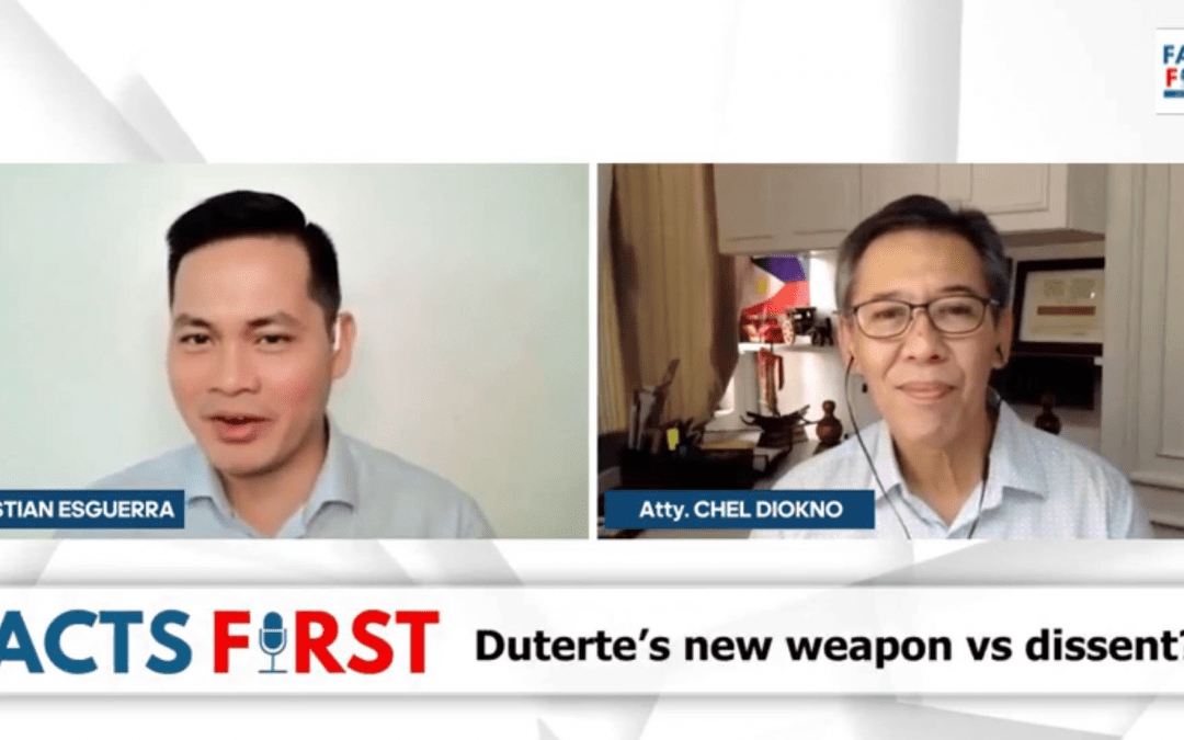 Can Duterte use new anti-terror law vs opposition in 2022?