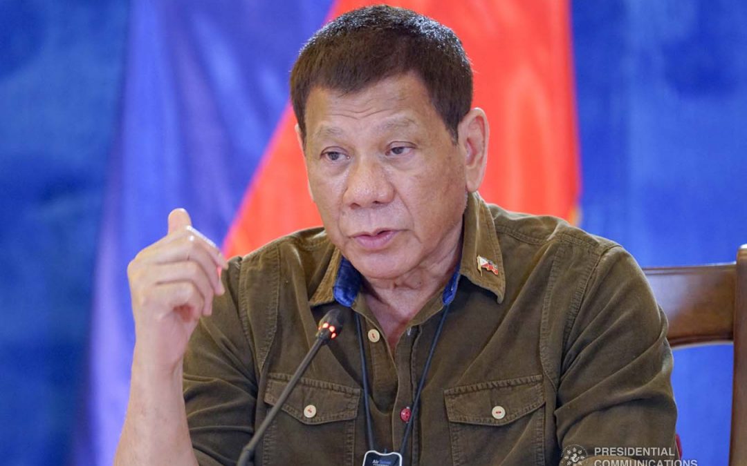 Duterte: Climate change to blame for severe typhoons