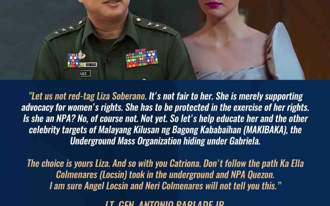 Lawmakers, artists slam Parlade’s “warning” against Liza Soberano, Catriona Gray