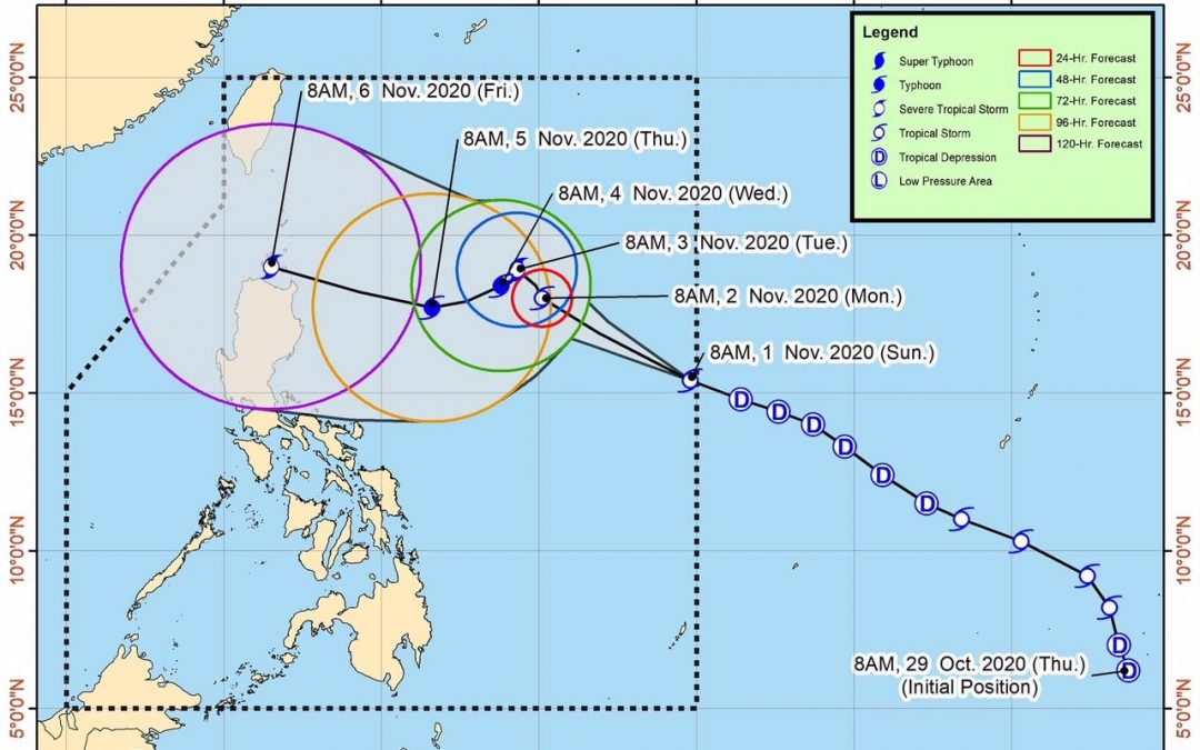 Tropical Storm Siony enters Phil. Area of Responsibility