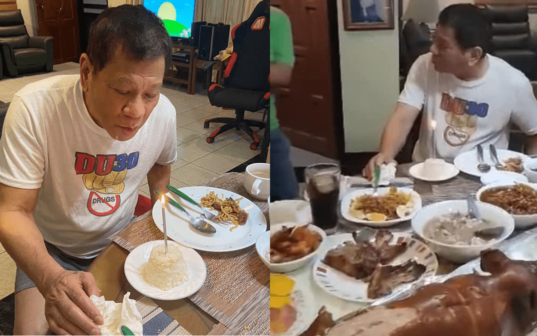 ‘Acting poor’? Critics slam Duterte’s ‘simple’ birthday post