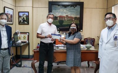 PGH receives P1 million donation for rehab of unit destroyed by May 16 fire