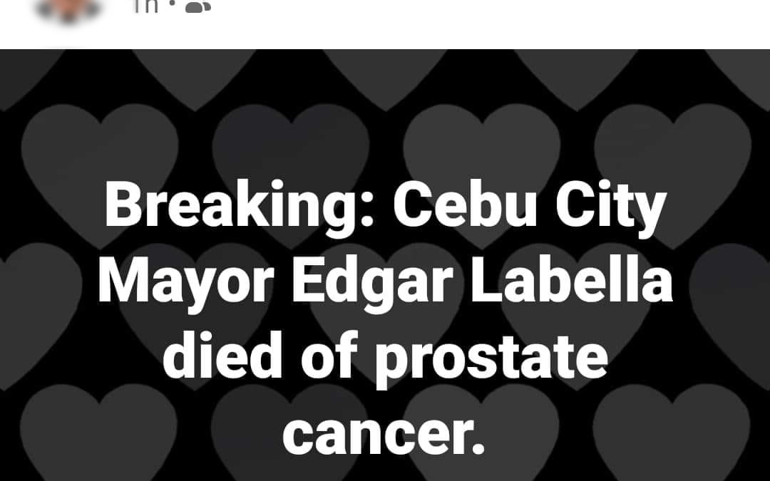 Cebu City mayor rumored dead anew post on FB: ‘I’m alive’