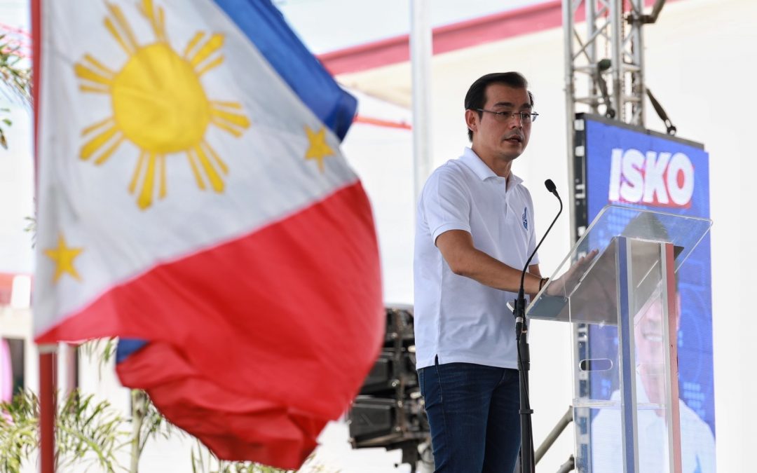 Isko: ‘I’m not a rebranded Duterte’