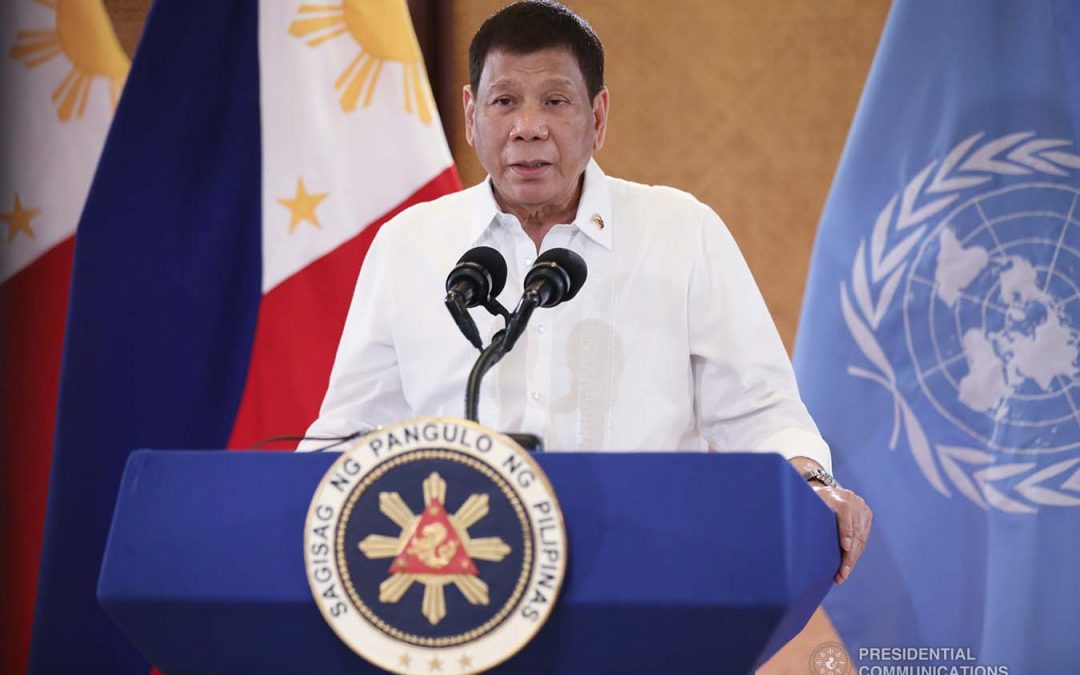 Duterte calls UN outdated, defends his drug war