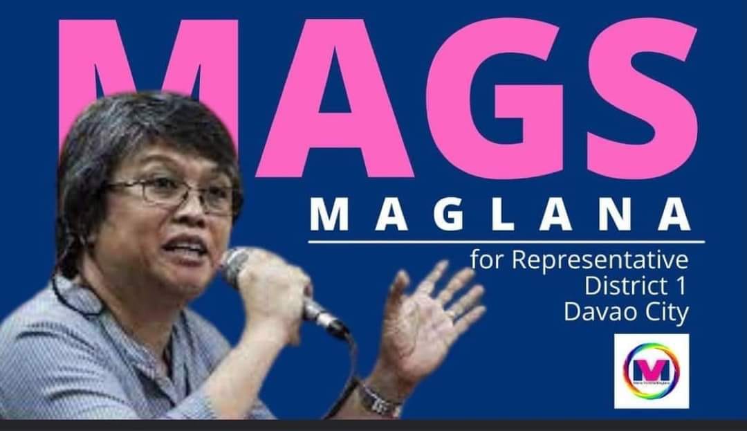 NGO worker Mags Maglana guns for Paolo Duterte’s 1st congressional district seat in Davao City