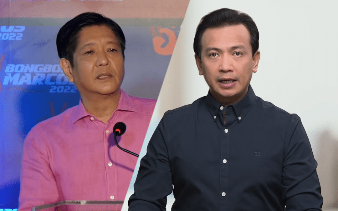 Bongbong presidency will continue Duterte’s pro-China policy – Trillanes