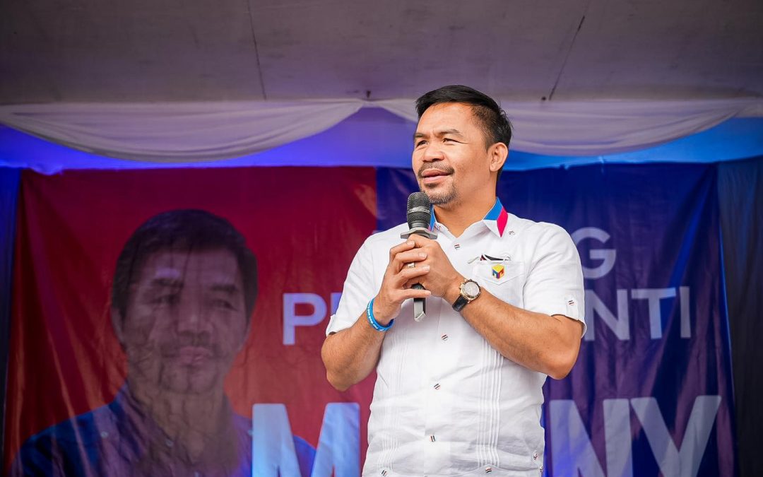 Pacquiao promises no abuse of anti-terror law if elected as president