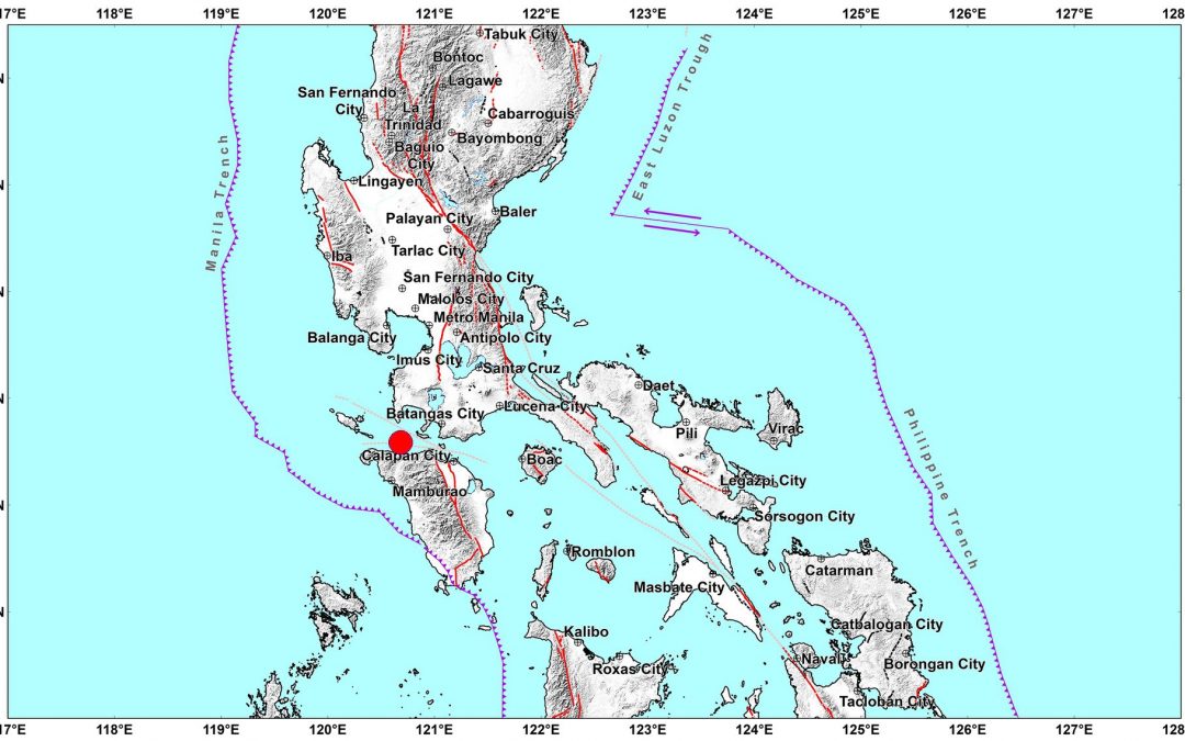 5.3 quake jolts Occidental Mindoro