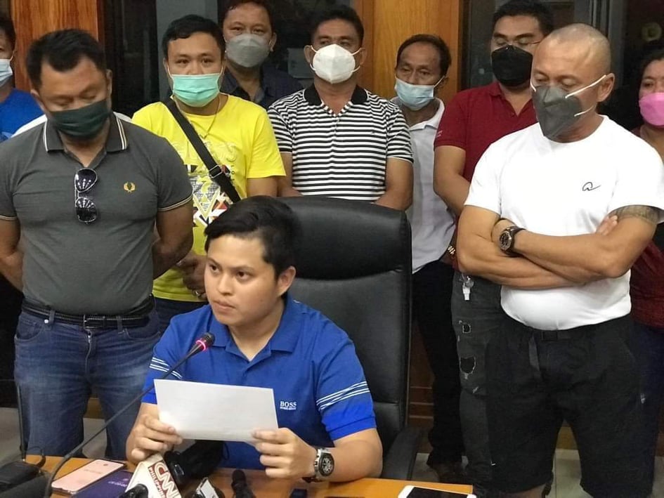 Neg Or. BM Teves resigns to face mauling allegations of security guard -  #PressOnePH