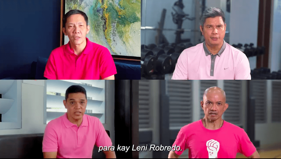 PBA legends express support to Robredo