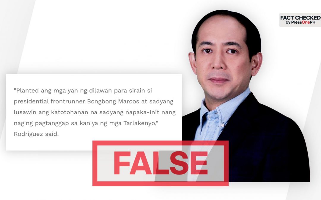 FACT CHECK: No proof paid attendees of UniTeam rally in Tarlac were planted by “Dilawans”