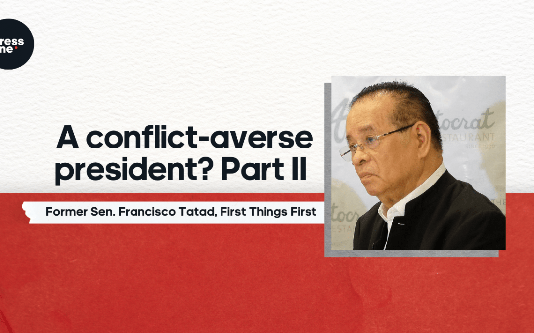 A conflict-averse president? Part II