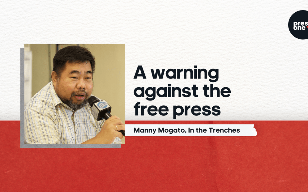 A warning against the free press