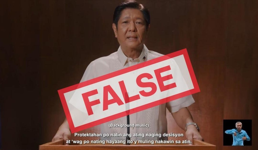 FACT-CHECK: 2016 Vice presidency was not ‘stolen’ from Marcos