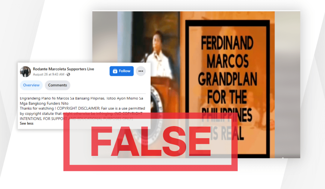 FACT-CHECK: Facebook page falsely claims Cory Aquino cheated massively in 1986 snap election
