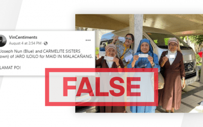 FACT-CHECK: Carmelite nuns of Jaro, Iloilo did not watch ‘Maid in Malacañang”