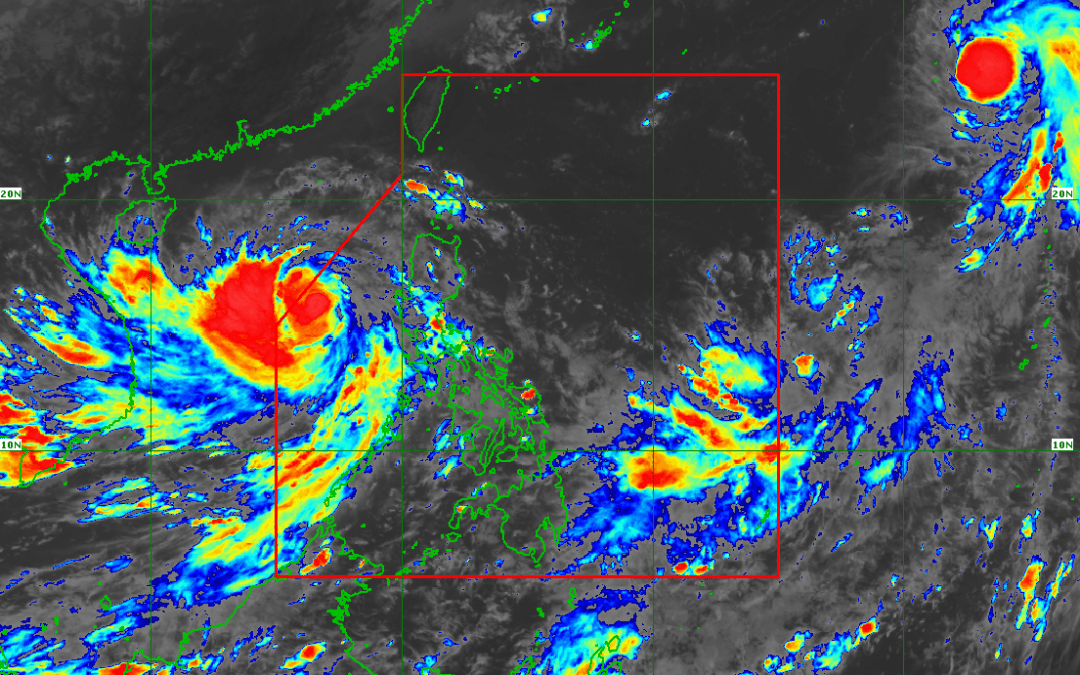 Karding slightly intensifies as it moves over the West Philippine Sea