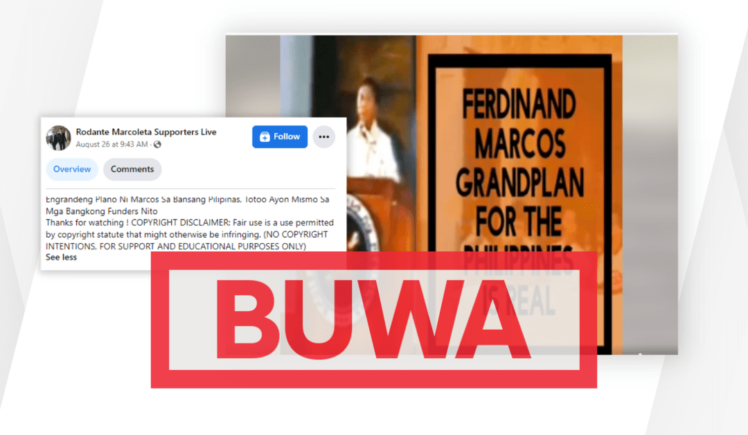 FACT-CHECK: Facebook page mali nga nagsisiring nga hi Cory Aquino husog nga  naglimbong han 1986 nga snap election