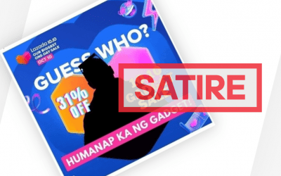 FACT-CHECK: Lazada does not have a new male celebrity endorser