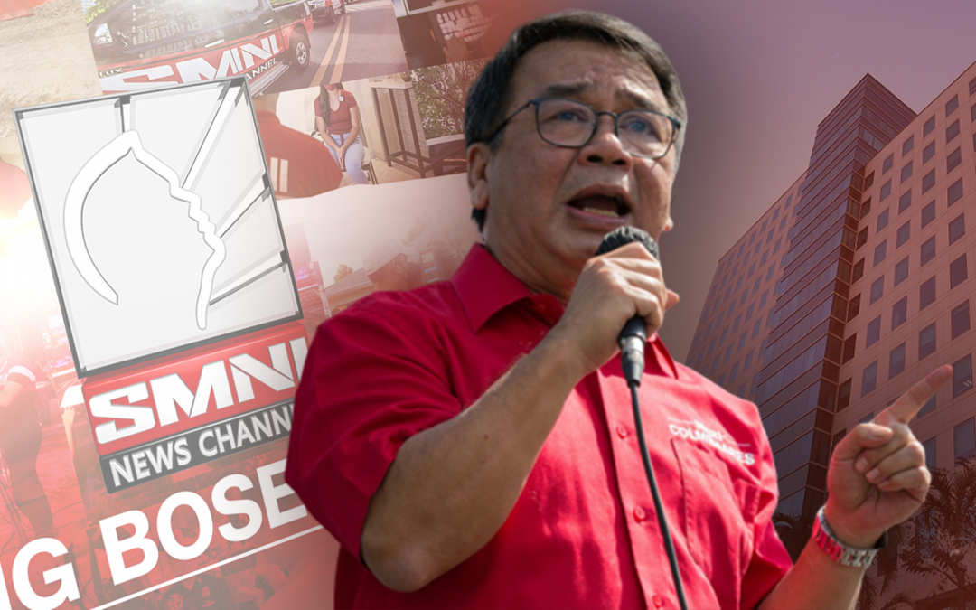 Colmenares: SMNI should be investigated, not ABS-CBN