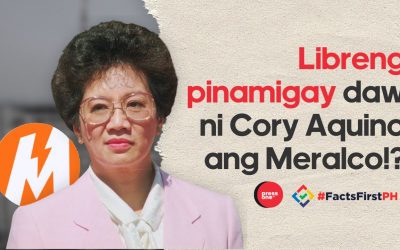 Hindi totoong pinamigay ni Cory Aquino ang Meralco nang libre