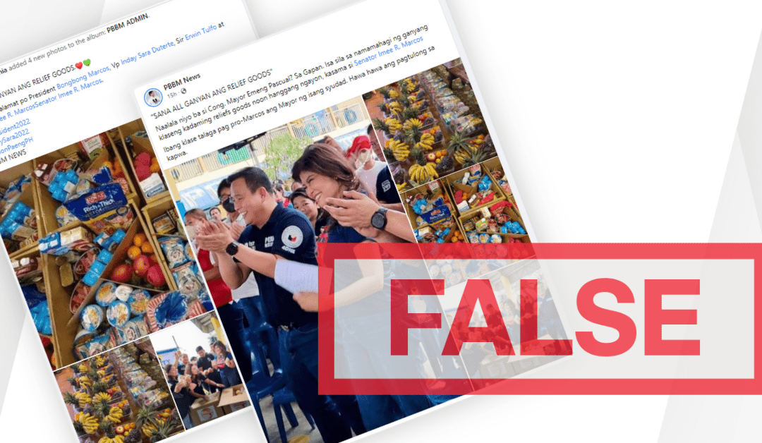 FACT-CHECK: Pro-Marcos page reuses old photos to make false claim of ‘Paeng’ relief distribution