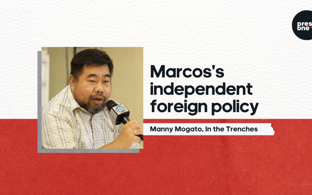 Marcos’s independent foreign policy