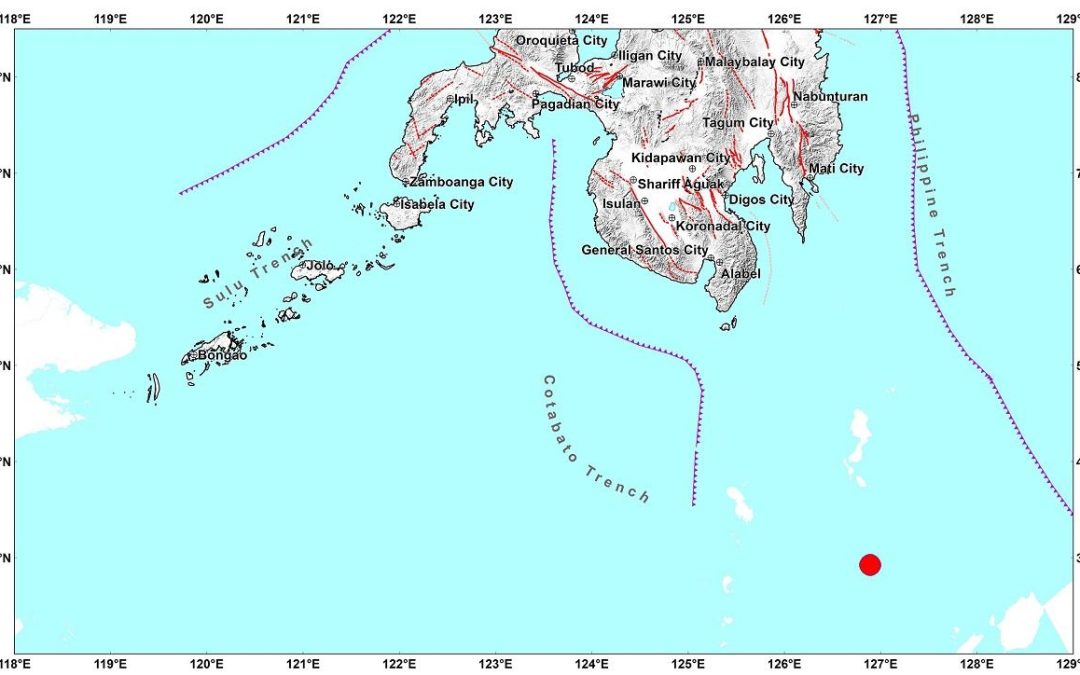 Magnitude 5.9 shakes Sarangani, Davao Occidental