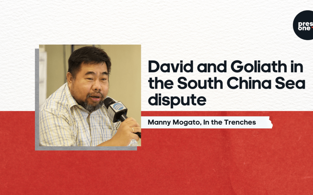David and Goliath in the South China Sea dispute