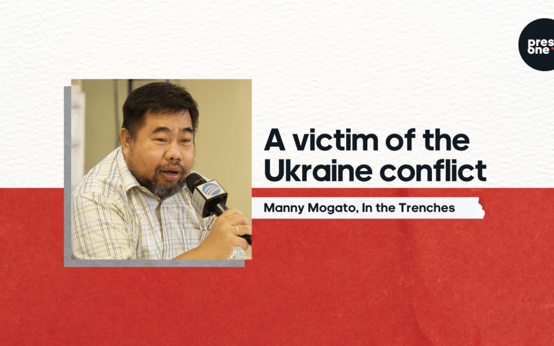 A victim of the Ukraine conflict